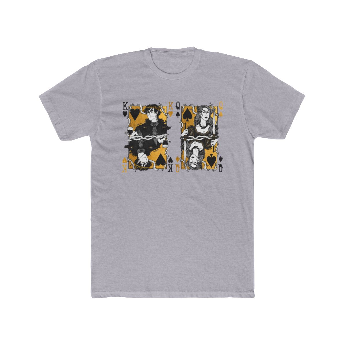 Cardan and Jude, king and queen T Shirt | The Cruel Prince / Holly Black