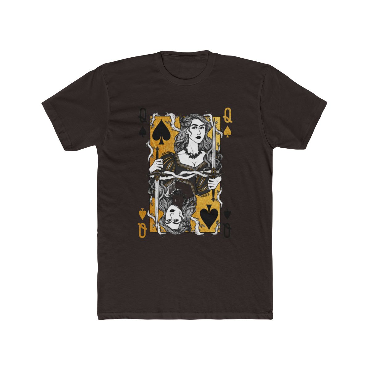 Jude, queen of spades T Shirt | The Cruel Prince / Holly Black - alternate angle 2, merchandise